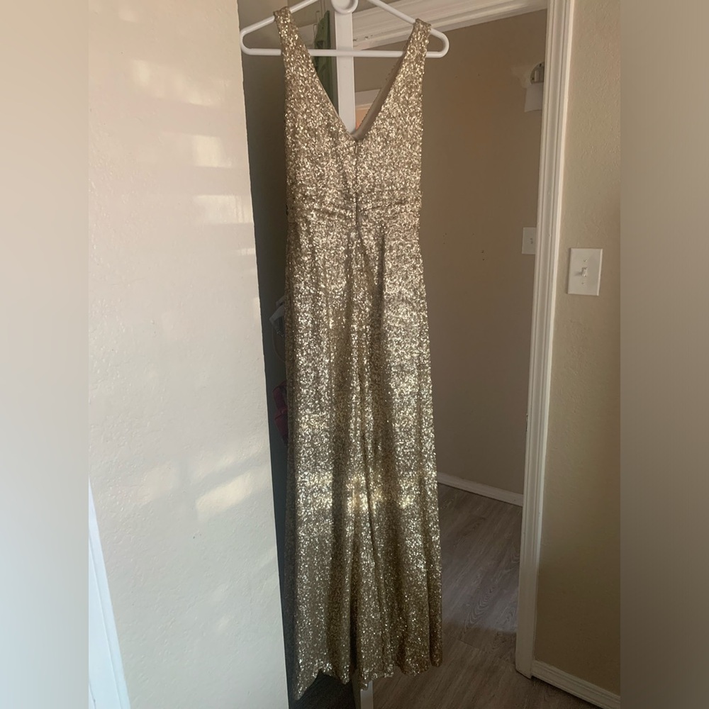 Gold dress from Designer Sorella Vita